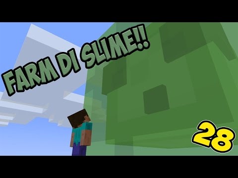 FARM AUTOMATICA di SLIME ! Minecraft ita - IL MONDO DI ALEK Ep.28