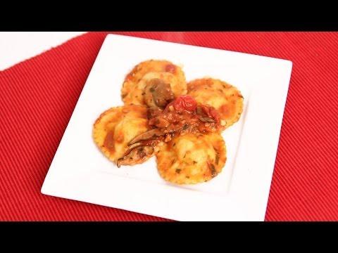 Homemade Lobster Ravioli Recipe - Laura Vitale - Laura in the Kitchen Episode 721