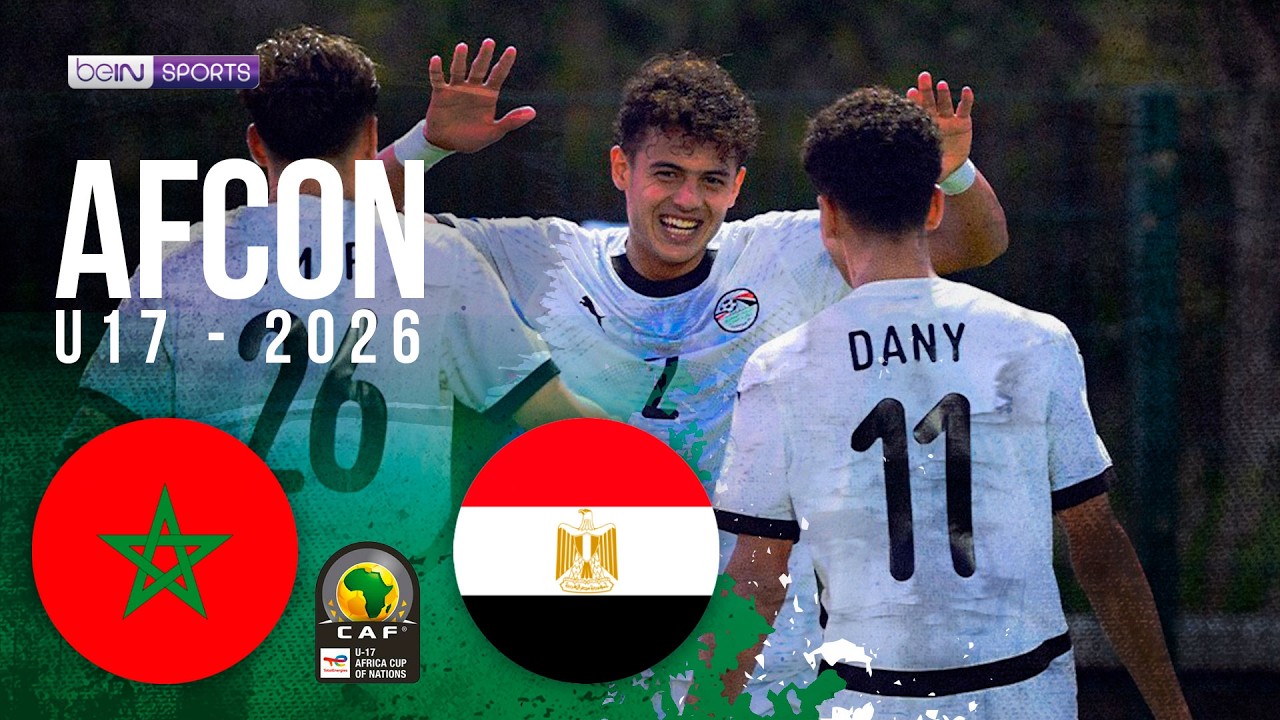 Morocco vs Egypt | HIGHLIGHTS AFCON U17 2026 | 06/01/2026 | beIN SPORTS USA