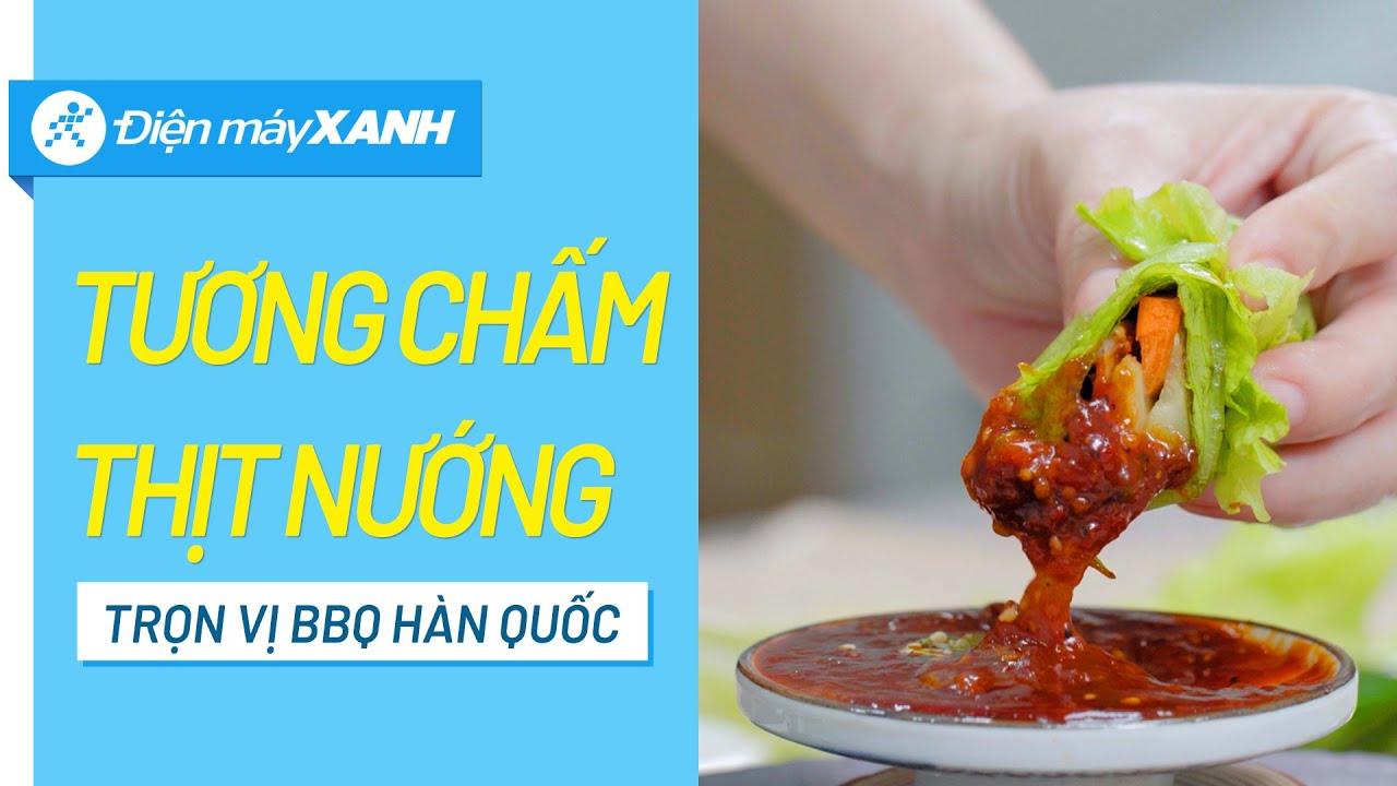 Sốt chấm thịt nướng Hàn Quốc