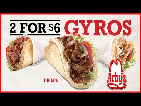 Arby's NEW Greek Gyro Food Review