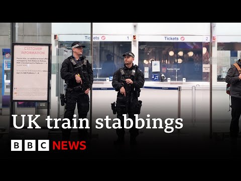 Video | Huntingdon train stabbing attacker 'may be linked to other incidents' | BBC News
