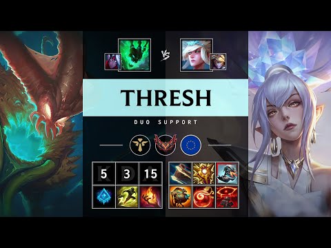 Thresh Support vs Janna - EUW Grandmaster Patch 25.S1.2