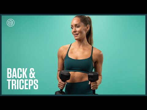 Day 6: Back & Tricep Strength (Supersets Workout) / HR12WEEK 4.0