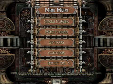 Dungeon Siege OST - Menu