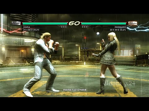 L7 05 Lili Rochefort vs Steve  - Tekken 6 ( Uchiha x24 ) Gameplay Online  PS3