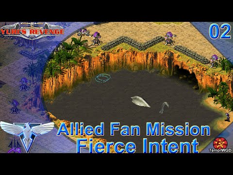 Red Alert 2│Yuri's Revenge│Allied Fan Mission│Fierce Intent
