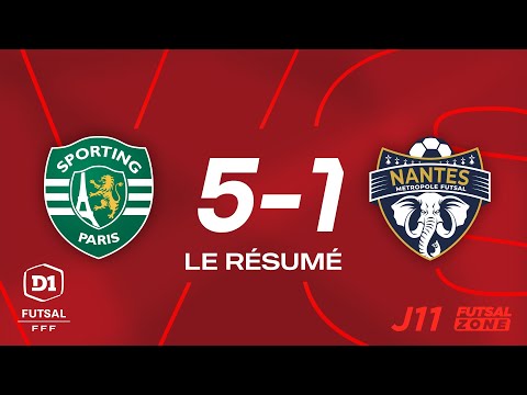 D1 Futsal - J11 Sporting Club Paris vs Nantes Métropole Futsal