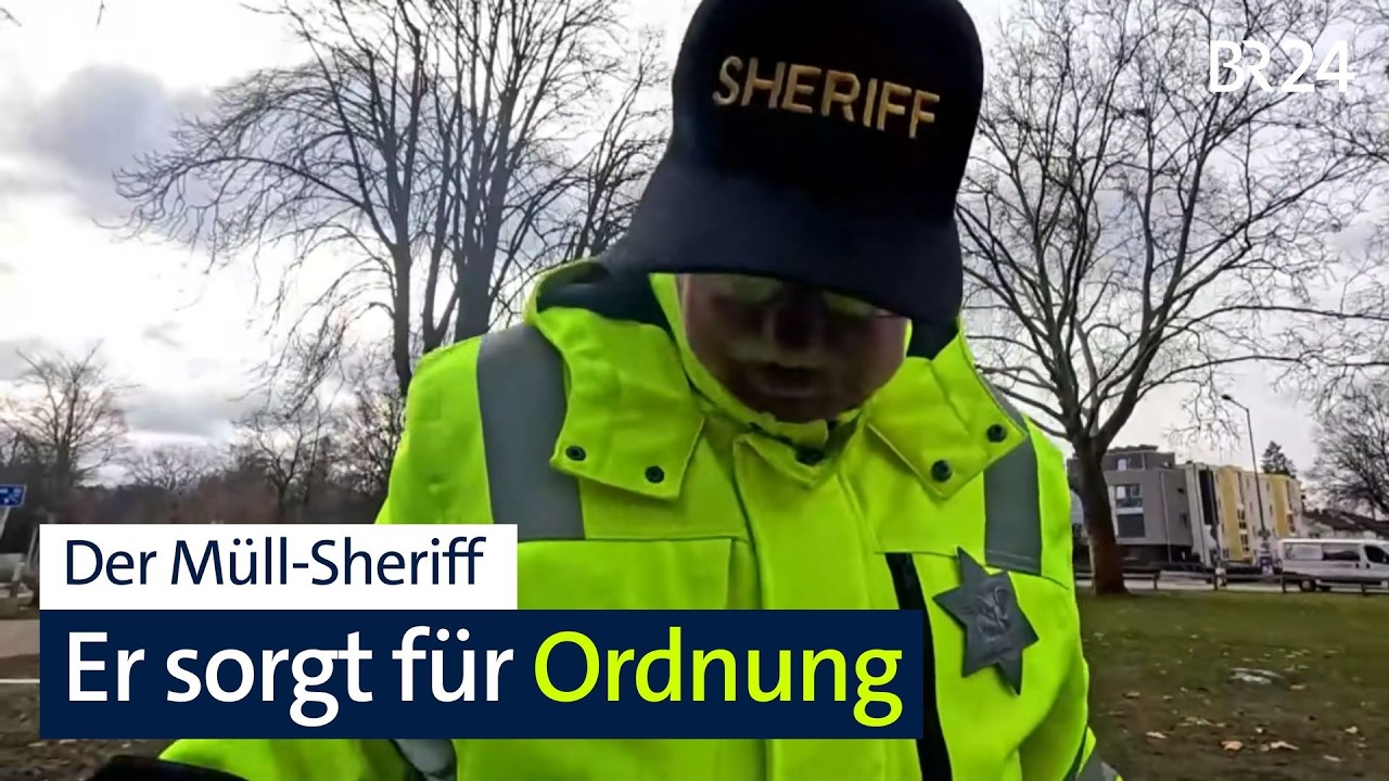 Ehrenamtliches Engagement: Der Müll-Sheriff aus Erlangen | BR24