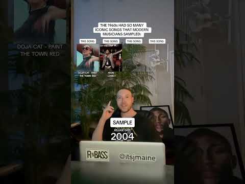 The 1960s Had So Many Songs That Modern Musicians Sampled #shorts #60s #music #samples