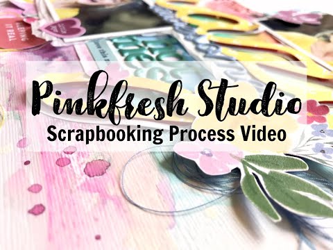 Scrapbooking Process #676 Pinkfresh Studio / Crazy Hot Mess