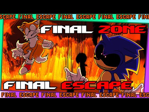 FINAL ZONE/FINAL ESCAPE with LYRICS! (ft. @KelpyFNF ) | Sonic.EXE with LYRICS!