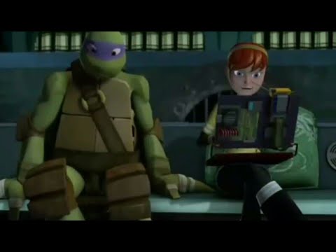 TMNT 2012 April & Donnie moments -Season 1-