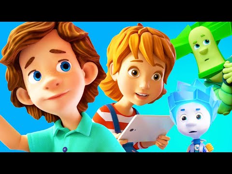 Complete Season 3 Collection ✌️ | 4 Hours of @TheFixiesOfficial | Cartoons for Children | #Season3 - Kingdom Kids Zone, Little Learners - The Fixies