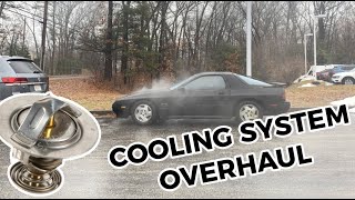 Replacing the Thermostat and Belts | FC RX7 Restoration Ep.3