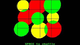ACORN ELECTRON - SHUFFLE - BUDGIE - 1985