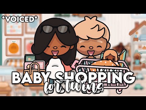 going baby shopping for the twins ???????? | VOICED toca life world roleplay
