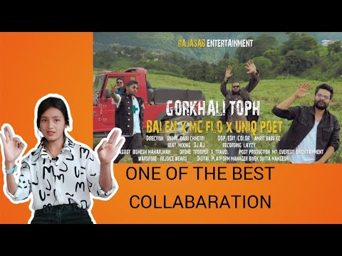 Reacting to BALEN X MC FLO X UNIQ POET - GORKHALI TOPH ||DJ AJ||Sayara Karki || @BalenShah