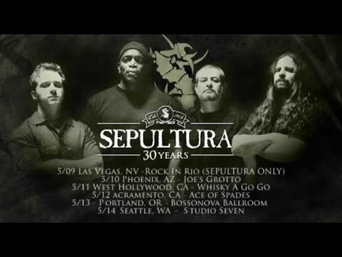 SEPULTURA - 30th Anniversary Tour w/ Destruction, Arsis (OFFICIAL TRAILER)