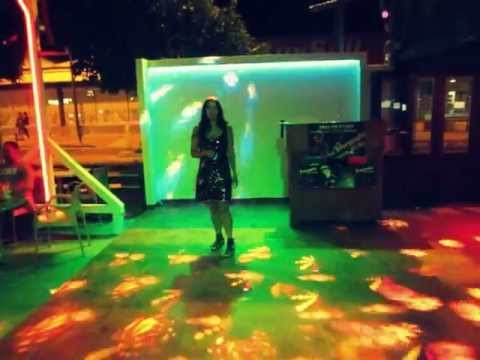 Tessa singing Run in Agia Napa 2011  . mc cey