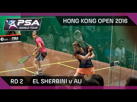 Squash: Hong Kong Open 2016 - El Sherbini v Au - Rd 2 Highlights