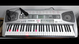 Video thumbnail for CASIO LK-55 (DEMO songs) - part 3/3 by Keyboards - review - repair