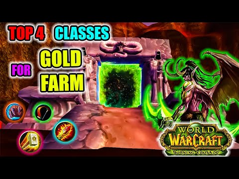 💰 WHAT ARE THE BEST CLASSES FOR GOLD FARMING IN TBC???!! (with spot farms location)