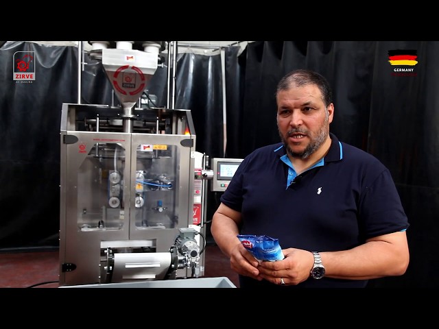 Фасовочно-упаковочная машина для соли, сахара, риса и бобовых продана крупнейшему торговцу и производителю соли в Ливии Anwar Al-Dargash