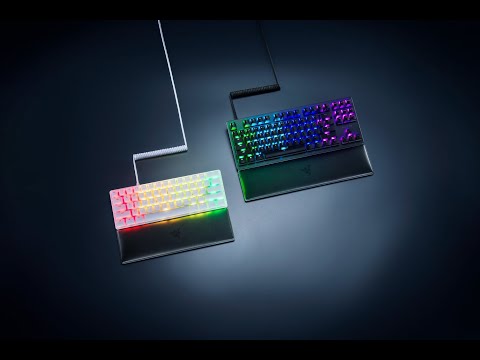 Razer Ergonomic Riešo atrama pilno dydžio klaviatūrai video