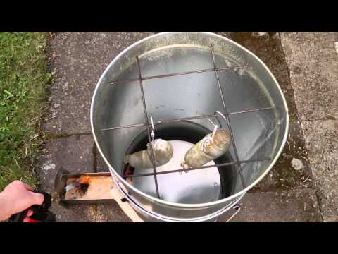 Räuchern Leberwurst 1