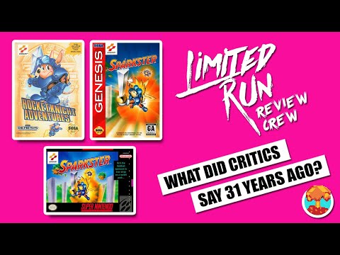 1990s Critics Review Rocket Knight Adventures & Sparkster (Genesis/Super NES) – Limited Run Games