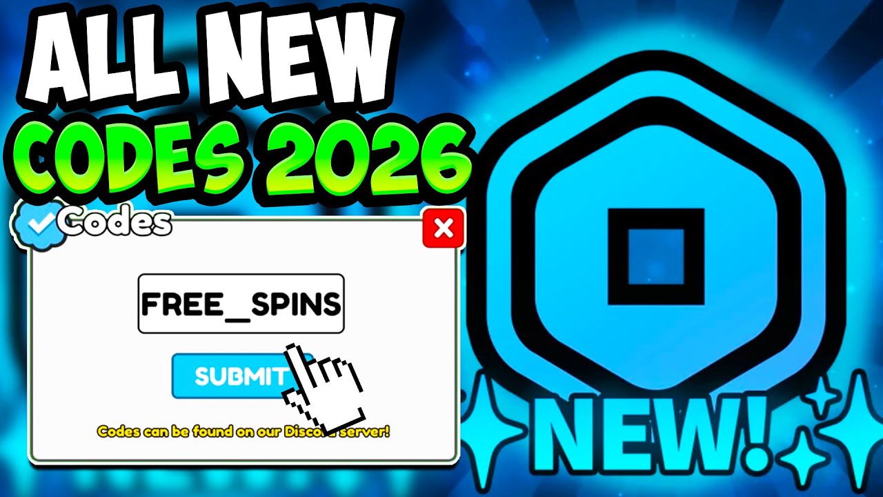 ALL WORKING SPIN FOR FREE CODES ROBLOX - All New Spin For Free Codes 2026! (REDEEM NOW)