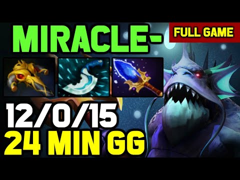 Miracle- CARRY Slardar OWNAGE with Hand of Midas RUSH BUILD