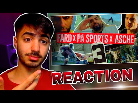 ER HAT DEN BESTEN PART 😨 Fard x PA Sports x Asche - "3" Reaktion