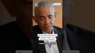 Obama: Attorney General is "people's lawyer," not "president's consigliere"