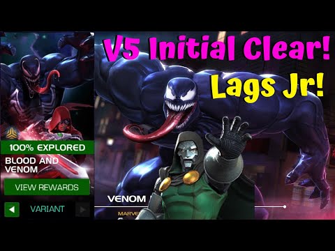Lags Jr Variant 5 Initial Clear! R4 Doctor Doom! Live! - Marvel Contest of Champions
