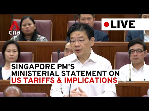 [LIVE] Ministerial statement: PM Lawrence Wong on US tariffs and their implications