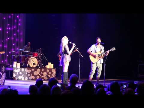 Colbie Caillat- Lucky with Justin Young 07.12.13