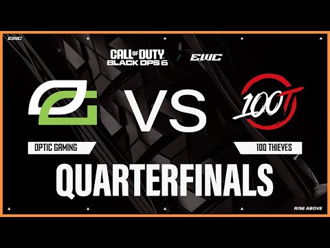 OpTic Gaming vs. 100 Thieves - | COD BO6 at EWC 25 - Day 3 - Quarterfinals