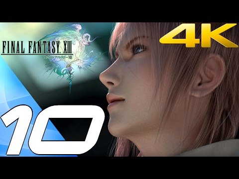 Final Fantasy XIII - Walkthrough Part 10 -  Gapra Whitewood [4K 60FPS]