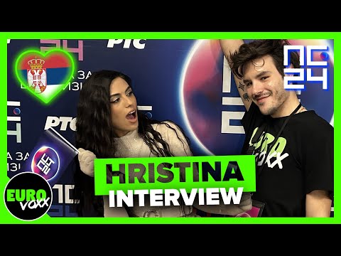 🇷🇸 HRISTINA - ‘BEDEM’ (INTERVIEW) //  Pesma za Evroviziju '24 // Serbia Eurovision 2024