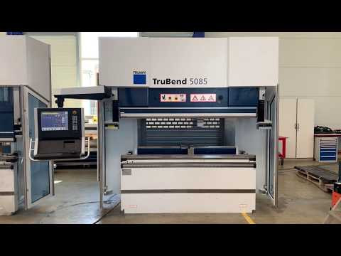 TRUMPF TruBend 5085 bending test