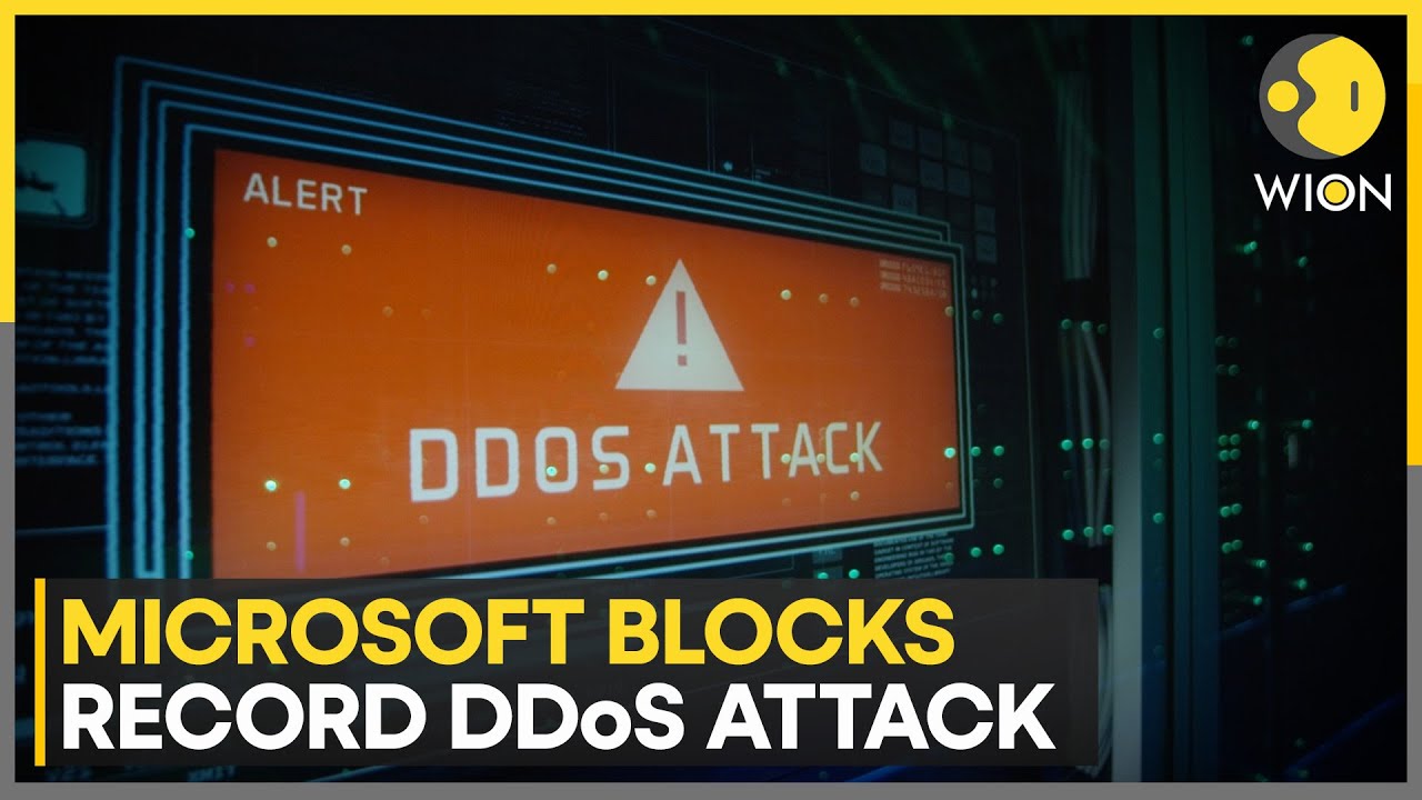 Microsoft Azure Blocks Largest DDoS Attack in History | WION