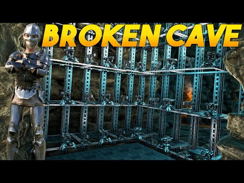 How We Stole This Broken Cave From Everyone - ARK