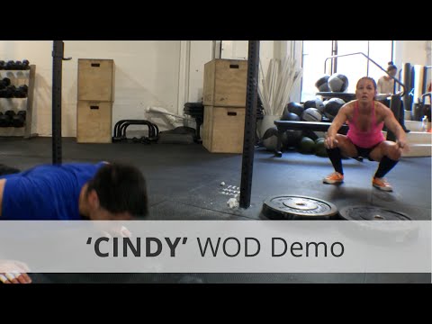 "CINDY" CrossFit WOD Demo - 20+3 Rx