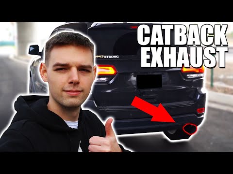 Installing a Catback Exhaust on my Jeep Grand Cherokee Altitude 3.6L v6 (aFe Install & Review 2020)