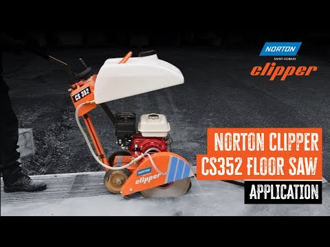⚙️ How to Use the Norton Clipper CS352 Floor Saw | Step-by-Step Guide