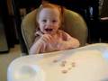 Kat Brody Eating Saying Hi
