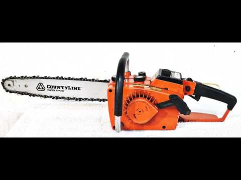 Echo Kioritz 302-S Chainsaw RUNS & Oils Read Description Watch