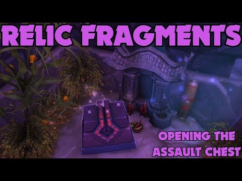 WoW BfA 8.3 - Relic Fragments - Opening the Locked Assault Treasure Chests (LOCATIONS IN COMMENTS)